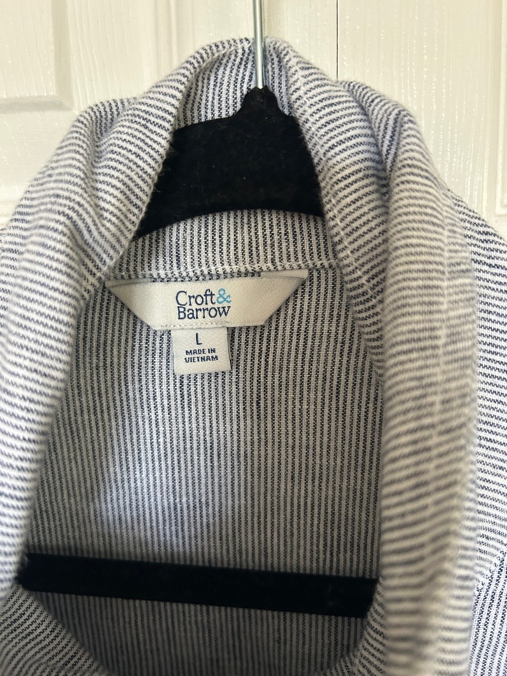 Croft & Barrow Blue Drawstring Utility Jacket - Picture 2 of 12